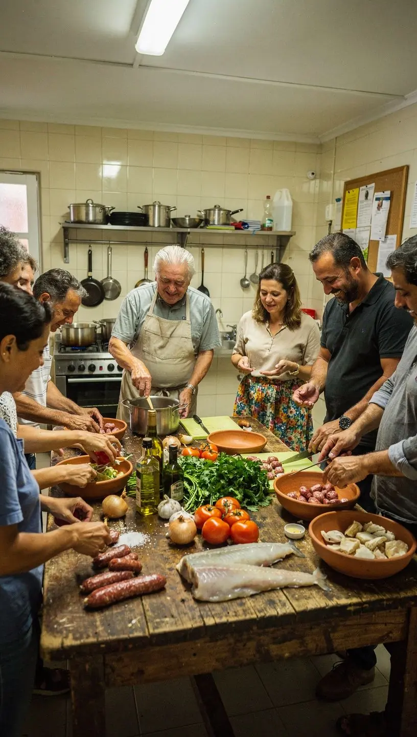 História da música em centros culturais comunitários.